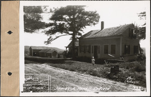 James Albert Hunt, house, barn, etc., Enfield, Mass., June 16, 1928