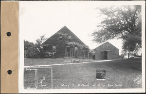 Mary E. Ballard et al., house and barn, New Salem, Mass., July 2, 1928