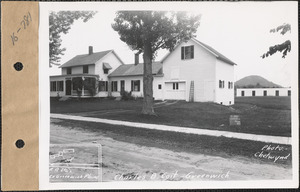 Charles B. Coit, house, barn, and henhouse, Greenwich Plains, Greenwich, Mass., July 12, 1928