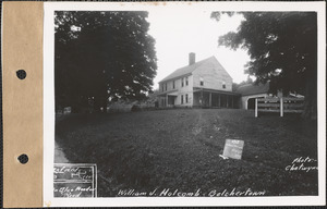 William J. Holcomb, house, sheds, Belchertown, Mass., July 14, 1928
