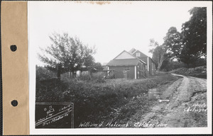 William J. Holcomb, barn, Belchertown, Mass., July 12, 1928