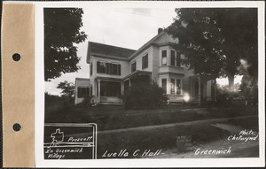 Luella C. Hall, house, Greenwich Village, Greenwich, Mass., July 30, 1928