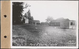 Mary E. Dane, house and barn, Enfield, Mass., Aug. 2, 1928