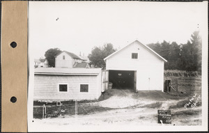 Ralph D. Johnson, garage, henhouse, North Dana, Dana, Mass., Aug. 27, 1928