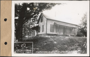 Catherine G. Barrus, house, Shutesbury, Mass., Aug. 27, 1928