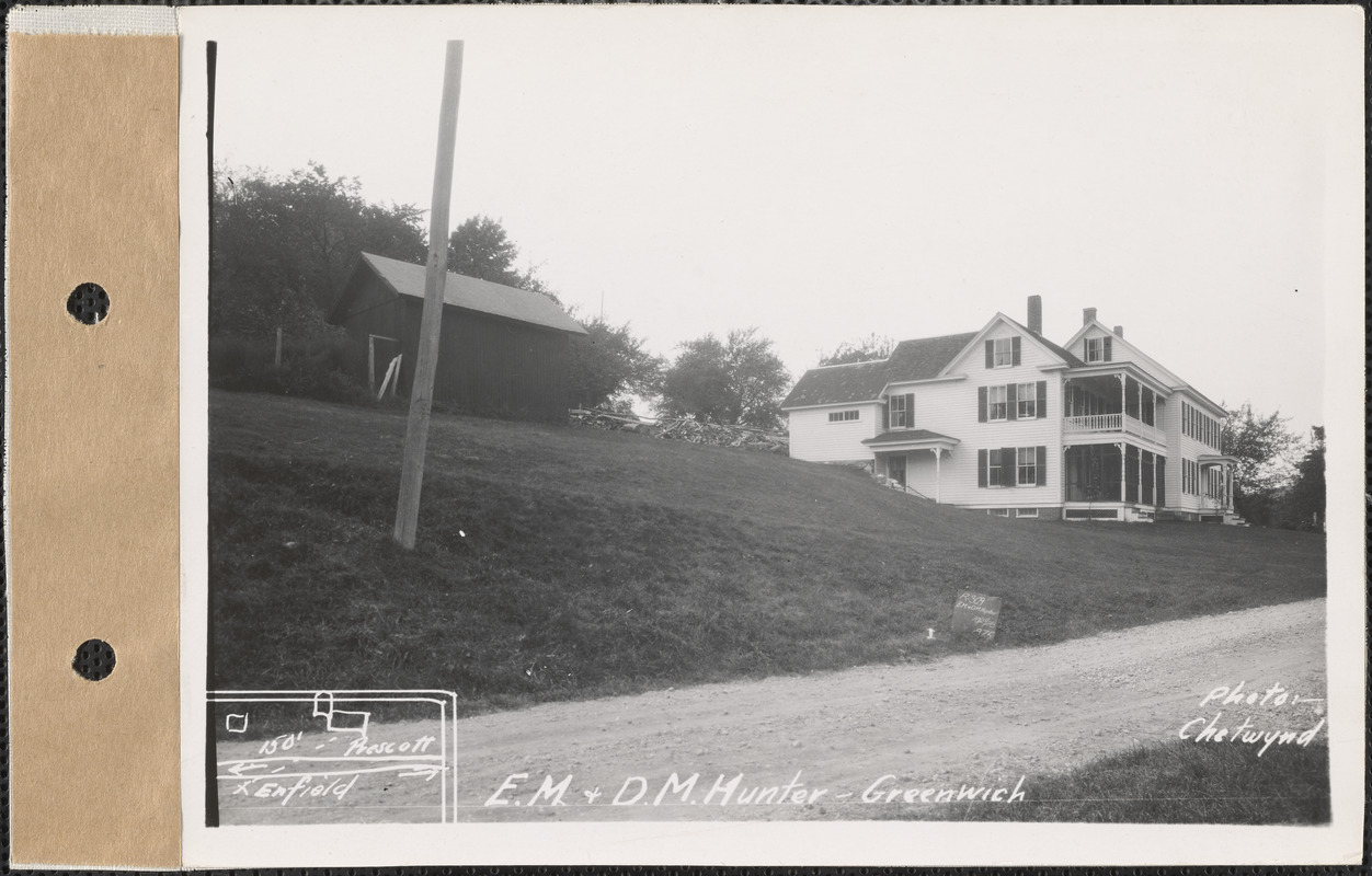 Edward M. and David M. Hunter, house, etc., Greenwich, Mass., Oct. 2, 1928