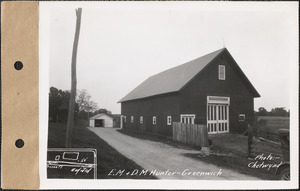 Edward M. and David M. Hunter, barn, garage, Greenwich, Mass., Oct. 2, 1928