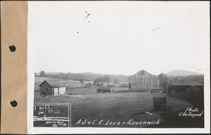 Andrew J. and Clara E. Loux, barn, garage, etc., Greenwich, Mass., Oct. 3, 1928