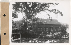 Audrey Kazimiroff, house, New Salem, Mass., Oct. 6, 1928