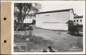 Harry W. Haskins, grain storehouse, North Dana, Dana, Mass., Oct. 10, 1928