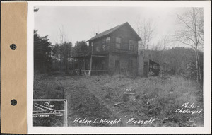 Helen L. Wright, house, Prescott, Mass., Nov. 7, 1928