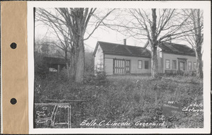 Belle C. Lincoln, house, barn (old farm), Greenwich, Mass., Nov. 7, 1928