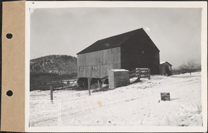 Alton C. and Florence L. Corey, barn, Greenwich, Mass., Feb. 5, 1929