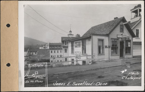 James E. Sweetland, store ("The Oakes"), North Dana, Dana, Mass., May 15, 1929