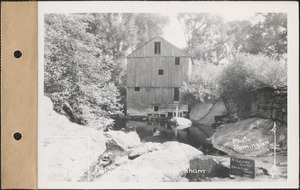 John A. Carter, grist mill, Petersham, Mass., July 10, 1929