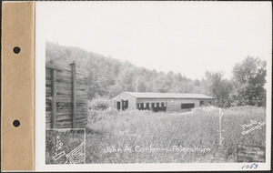 John A. Carter, sawmill, Petersham, Mass., July 10, 1929