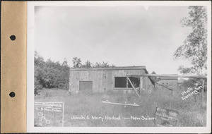 Jacob and Mary Hadsel, henhouse, New Salem, Mass., July 15, 1929