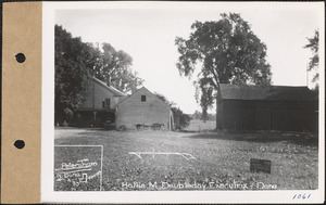 Hattie M. Doubleday, executrix, house, etc. (old house), Dana, Mass., July 20, 1929