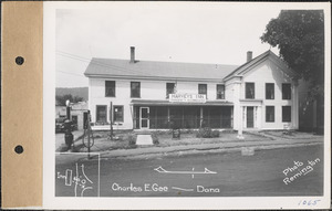 Charles E. Gee, house ("Harvey's Inn"), Dana, Mass., July 24, 1929