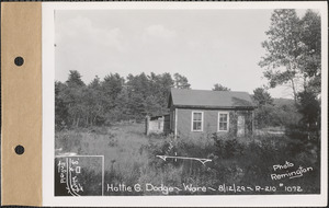 Hattie G. Dodge, house, Ware, Mass., Aug. 12, 1929