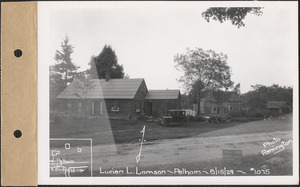 Lucien L. Lamson, house, barn, etc., Pelham, Mass., Aug. 15, 1929