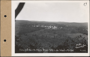 View of North Dana from Mt. L on west, Mass., Sep. 19, 1929