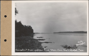 Connecticut River upstream from Massachusetts-Connecticut line, Mass., Oct. 14, 1929