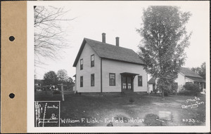 William F. Lisk, house, Smith's Village, Enfield, Mass., Oct. 17, 1929