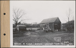William S. Cabot, barn, Enfield, Mass., Nov. 20, 1929