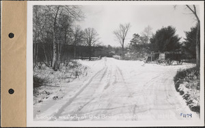 Looking westerly at "Red Bridge," West Ware, Mass., Dec. 9, 1929