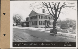 Lucy E. F. Ward, house (Wright house), Enfield, Mass., Feb. 19, 1930