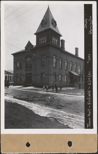 Town Hall, Enfield Center, Enfield, Mass., Feb. 19, 1930