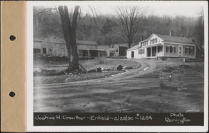 Joshua H. Crowther, house, barn, etc., Enfield, Mass., Feb. 28, 1930
