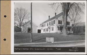 Hattie C. Walker, house, barn, Greenwich Village, Greenwich, Mass., Mar. 13, 1930