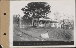 Cora L. Steen, house, barn, etc., Enfield, Mass., Apr. 3, 1930