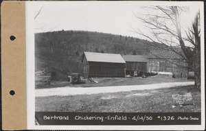 Bertrand Chickering, barn, etc., Enfield, Mass., Apr. 14, 1930