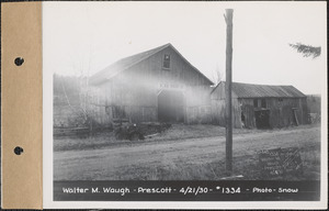 Walter M. Waugh, barn, Prescott, Mass., Apr. 21, 1930