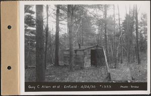 Guy C. Allen et al., camp, Enfield, Mass., Apr. 24, 1930