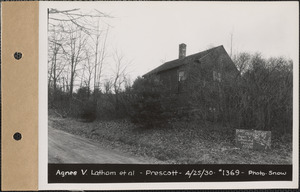 Agnes V. Latham et al., house (small), Prescott, Mass., Apr. 25, 1930