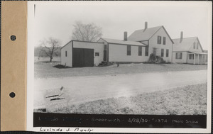 Lucinda Manly, house, Greenwich Plains, Greenwich, Mass., Apr. 28, 1930