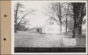 William T. Alden, house, Greenwich Plains, Greenwich, Mass., May 1, 1930