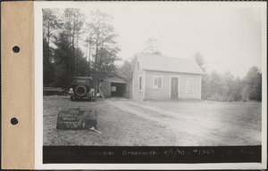 Charles D. Wheeler, house, garage (Asa Worcester), Greenwich Plains, Greenwich, Mass., May 1, 1930