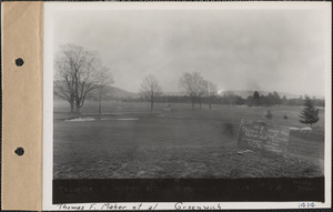 Thomas F. Maher, general view of golf course from 9th hole looking southeast, Greenwich, Mass., May 2, 1930