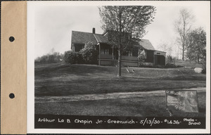 Arthur LeB. Chapin, Jr., house, Greenwich, Mass., May 13, 1930