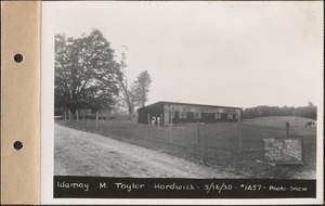 Idamay M. Taylor, chicken house, Hardwick, Mass., May 16, 1930