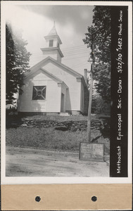 Methodist Episcopal Society, church, North Dana, Dana, Mass., May 22, 1930