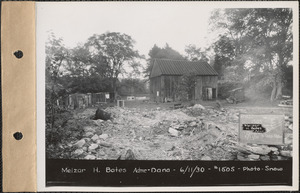 Melzar H. Bates administrator, barn, etc., Dana Center, Dana, Mass., June 11, 1930