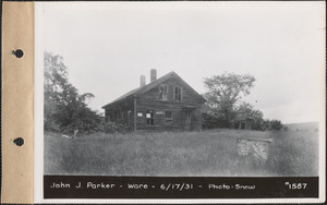 John J. Parker, house, Ware, Mass., June 17, 1931