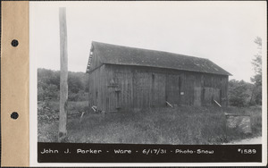 John J. Parker, barn, Ware, Mass., June 17, 1931
