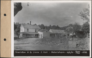 Sheridan H. and Irene E. Hall, house, barn, etc., Petersham, Mass., Oct. 2, 1931